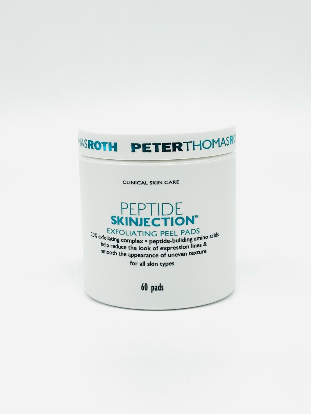 Peter Thomas Roth Peptide Skinjection Exfoliating Peel Pads - White